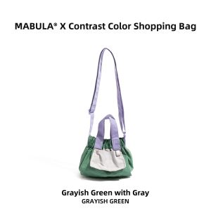 MABULA | Compact Foldable Canvas Bag Purple Singapore