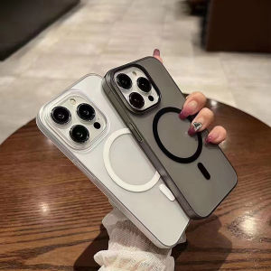 AKABEILA  เคสไอโฟน17 เคสโทรศัพท์แบบด้านโปร่งแสงด้านสำหรับ iPhone 11 13 16 15 12 14 Pro Max 12pro 13pro รองรับการชาร์จแบบไร้สาย Anti-Fingerprints Fall เคสโทรศัพท์มือถือ