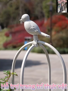 SSTImallsChâu Âu phong cách làm vườn leo mây vườn rau khung leo cây hỗ trợ cực cho ban công sắt hoa sen nguyệt quý khung