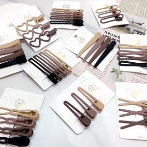 Jepit Rambut Korean Style / Set Jepit Rambut Korean Soft / Jepitan Rambut Fashion Korea Set / Jepitan Rambut Lucu J39