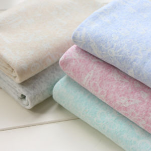Vải Dệt Kim Hoạt Hình Cotton Nguyên Chất Hai Lớp Dệt Kim Mùa Xuân Thu Cho Trẻ Em Quần Áo Nội Thất Giường Trẻ Em