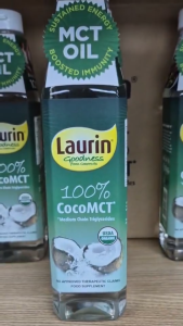 Laurin 100% CocoMCT Oil 500ml – Pure Coconut-Derived MCT for Energy Brain Power & Wellness by ascendrx