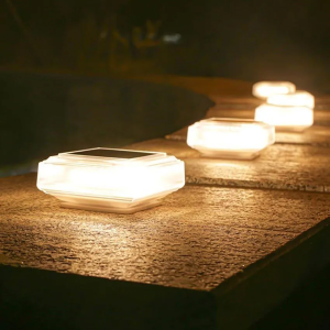 【Local Delivery】Solar Pillar Light Outdoor Waterproof Gate Post Light Auto On/OFF Sensor Lamp For Garden Home Fence Deck Courtyard Decor Light