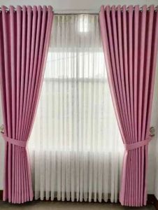 Gorden blackout premium import tebal tidak tembus pandang Tirai pintu kamar mewah
