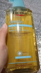 Eucerin Omega Ato-Calming Bath & Shower Oil (400ml) | EXP:04/28