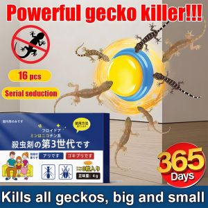 Dry Odorless Lizard Repellent 8 Pcs/Box Gecko Killer Effective Against Geckos Cockroaches Ants Umpan Penghalau Serangga Insect Repellent Bait