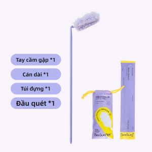 Beesurg | Cây Lau Bụi Loại Bỏ Bụi Tĩnh Điện Kháng Khuẩn Không Gây Bụi