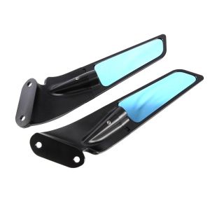 For KAWASAKI ZX4RR/ZX25R/ZX6R/ZX10R/NINJA400R/NINJA500R CNC Aluminum Alloy Rearview Mirror Fixed Wind Wing Rearview Mirror
