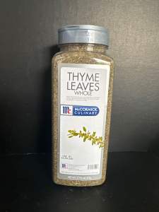 McCormick Thyme Leaves Whole 225g