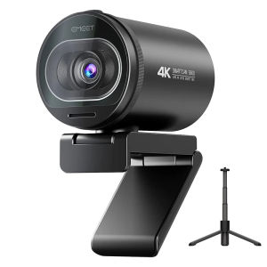 Webcam 4K Streaming USB Camera 1080P 60FPS EMEET S600 with Tripod Web Camera for PC/ Computer /Beatuy/Game