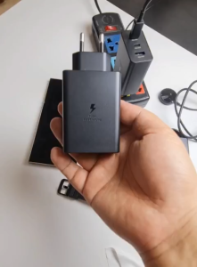 Bộ Sạc Nhanh Samsung EP-T6530 65W USB Type C Đa Cổng Tương Thích USB Type C/Type C EU Plug - Chính Hãng