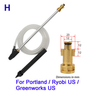 BEAR FORCE | Pressure Washer SandBlasting Kit Wet Sandblaster Lance Nozzle for Karcher Huter Interskol Lavor Parkside High Pressure Washer