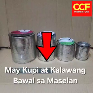 Empty Tin Can Cans Recycled Approximately 1/4 Quart or 250 ml REFURBISHED