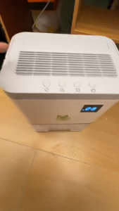 TIXX Portable Dehumidifier For Room 2L Capacity Tank 24H Timer For Home/Office/Bedroom Ultra-Quiet 99% Bacteria Removal
