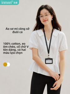INMAN | Tailored Waist Slim V-Neck Shirt
