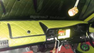 ALAS  PELINDUNG DASHBOARD MOBIL KIJANG SUPER GREND EXTRA PAKET 2IN