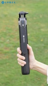 INBEX IB180 4+1 Tongsis Tripod Bluetooth Remote Self Stick Konten Kreator Quadpod 1.8m Tripod Hp Anti Goyang Shooting Luar Ruangan Paku Penstabil