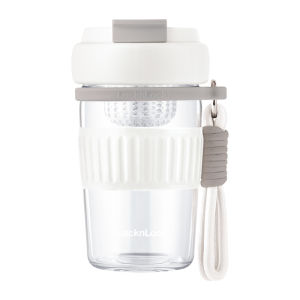 LocknLock | Heat Resistant Tea-Water Separation Glass Cup