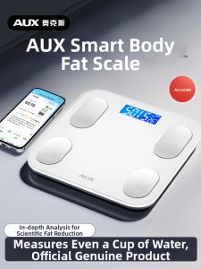 AUX | AUX Smart Electronic Weight Scale for Home Use Precision Fat Body Mass Index Measurement Small Charging Slimming Tool