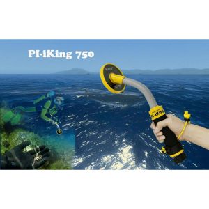 PI750 Fully Waterproof Metal Detector Gold Digger Kit 100feet/30m Underwater Diving Ocean High Sensitivity Pulse Induction