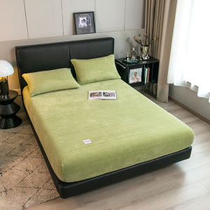 Thick Warmth Fleece Mattress Cover