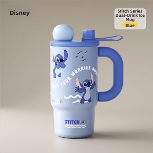 Disney |  Stevie Series Portable Thermal Cup Home Campus Handy Cup 700ml Stainless Steel Double Insulated Water Bottle with Straw