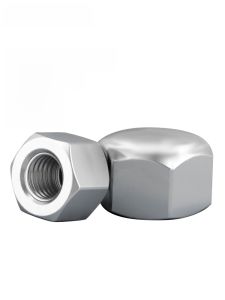 Low Profile Hex Nuts 304 Stainless Steel Blind Hole Decorative Thread Caps Short Head Cover Type M3M5-M20 Hardware Fasteners