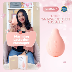 Mutter Warming Lactation Massager - Mutter Alat Pijat Laktasi ASI Dengan Penghangat