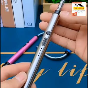 Dụng cụ mồi bếp gas thắp nến chống gió - sạc USB tiện lợi