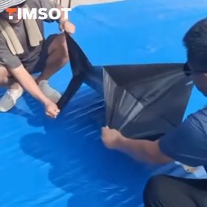 Color steel tile waterproof self-adhesive membrane roof leak repair strong butyl waterproof heat insulation waterproof tape sticker(Grey)