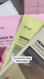 Anua Heartleaf Cream Sheet Mask Night Solution 25mk (1EA) by SkinCaring18