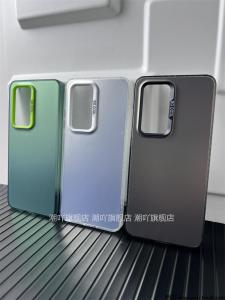 Applicable to Huawei P40pro Phone Case P40 New Arrival Minimalist Lightweight Protective Case Straight Edge Fancy Soft Edge Shatter-Resistant Pure Color Pc Hard Case P40por All-Inclusive Large Hole Case P40p Men and Women