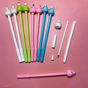 0.5MM Animal Fruit Gel Pen Blk Ink Creative Pen 1PC School Stationery