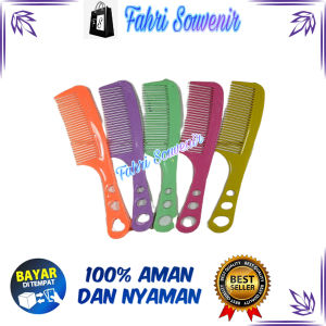 TERMURAH 100 PCS Souvenir Pernikahan Nikah Sisir Lobang 3 Plastik