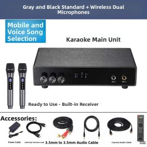 Network TV Karaoke Machine Single Main Host with Microphone HDMI Connection Home Audio Video Equipment Stage Equipment