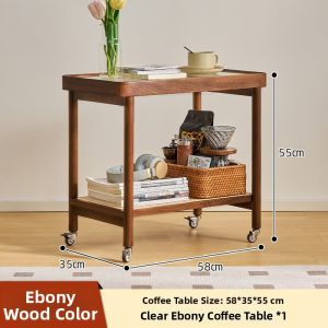 MANHAOSHI | Mobile Double Layer Side Table