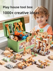 KIUMO | Screw Driving Toy Tool Box