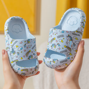 My Little Pony: Friendship Is Magic Girl Cute Slippers Summer Indoor Non Slip Soft Bottom Bath Boys Kids Baby Sandals Children