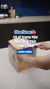 ( HÀNG CHÍNH HÃNG - 1 ĐỔI 1 TRONG 30 NGÀY ) Máy xay thịt BlueStone CHB-5148 - 2 Lít - 350W - Lưỡi dao thép 2 tầng xay nhuyễn hiệu quả - CasaLux Store
