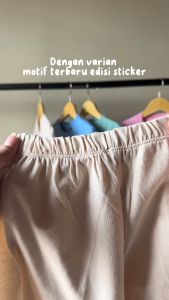 Setelan Anak Perempuan Celana Pendek Terbaru Motif Give Me More Sweetness