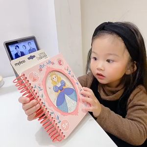 Mideer Little Design đồ chơi thiết kế thời trang 3 mẫu Công Chúa Cô nàng cá tính tranh tô màu sticker vải DIY thủ công cho các bé thích thiết kế thời trang từ 5 tuổi trở lên