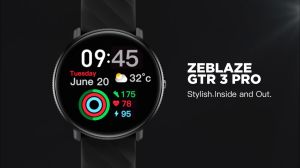 Zeblaze GTR 3 Pro Fitness & Wellness Smart Watch AMOLED Display 316L Stainless Steel Smartwatch For Women