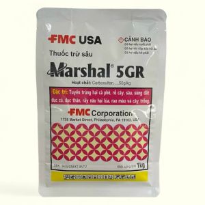 Thuốc trừ tuyến trùng sùng đất Marshal 5GR Carbosulfan FMC USA 1kg