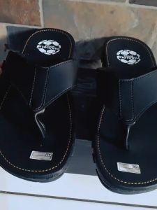 Sandal Cowok Keren 2024 PAKALOLO Sandal Jepit Pria bahan kulit sintetis