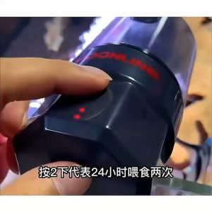 VOONLINE Automatic feeder Indicator Light  feeder large capacity battery-free bowl 300ML沃韦朗自动喂食器（READY STOCK)