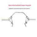 Hexagonal Barbell Bar Opening Black Hard Pull Squat Shrug Professional Olympic Pole Gym Indoor Sports Fitness Equipment. 