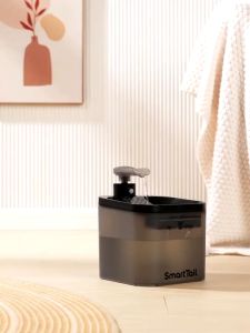 Smarttail Wireless Silent Water Fountain for Cats Automatic Pet Water Fountain 2.2L Large Capacity