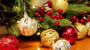 Christmas Decoration For Home 2023 Christmas Tree Balls Decor Big Size Ornaments 2.36inch 6pcs Xmass Pendant Bauble For Xmas Wreath Garland