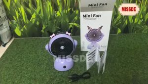 KIPAS ANGIN MINI PORTABLE USB CAS / KIPAS ANGIN DUDUK / KIPAS ANGIN MINI / KIPAS MEJA / KIPAS LUCU / KIPAS MINI / MINI FAN / KIPAS GENGGAM MINI PORTABLE