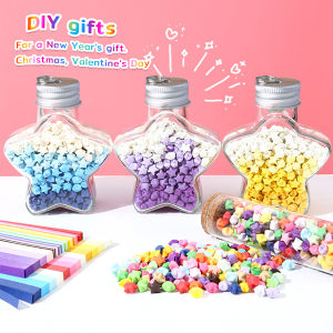 Vacaka Star Shape Bottle Creative Gift Origami Cup DIY Handmade Birthday Gift 50ml 200ml 500ml
